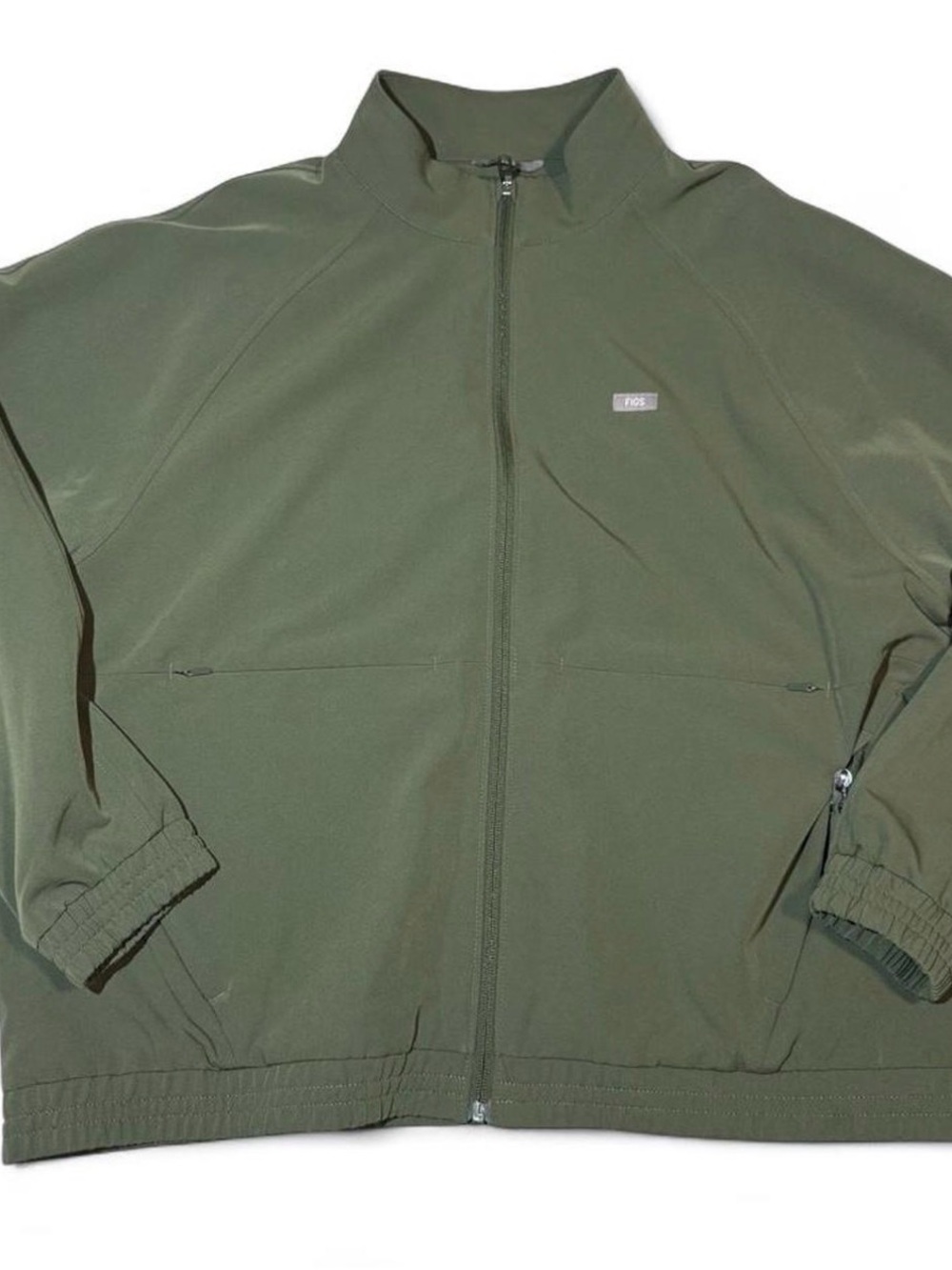 Figs Scrub Jacket Sydney Performance Jacket Olive Green Utility Medical Nurse